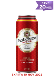 Mecklenburger Pilsener Can 50CL X 24 Promo