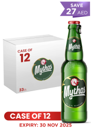 Mythos Beers Btl 33 Cl X 12 Case