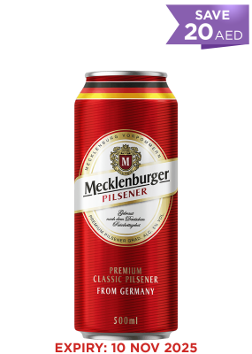 Mecklenburger Pilsener Can 50CL X 24 Promo